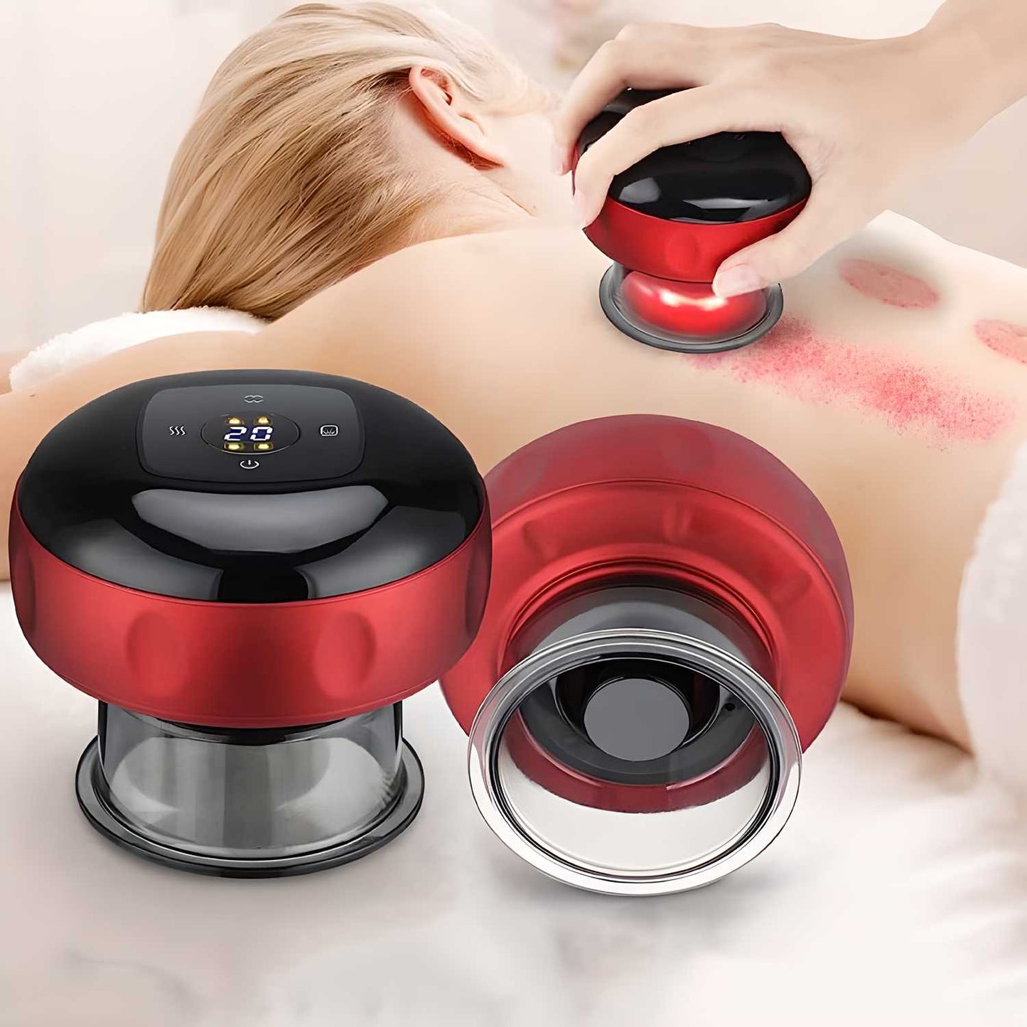 Magnetic Suction Cups for Skin Firming & Massage